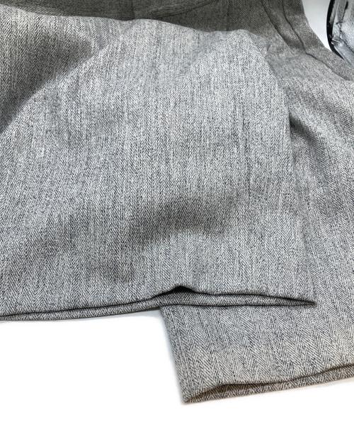 SOEJU（ソージュ）SOEJU (ソージュ) サイドタックワイドパンツ　S-00-PT-035 ライトグレー サイズ:Lの古着・服飾アイテム