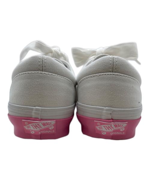 VANS（ヴァンズ）VANS (バンズ) ローカットスニーカー　721278 ホワイト×ピンク サイズ:24cmの古着・服飾アイテム