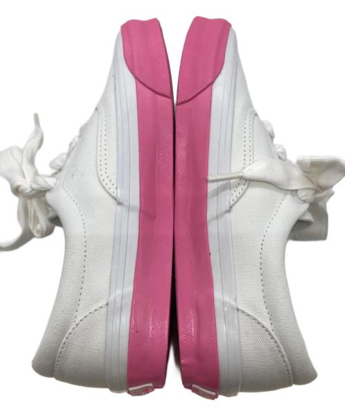 VANS（ヴァンズ）VANS (バンズ) ローカットスニーカー　721278 ホワイト×ピンク サイズ:24cmの古着・服飾アイテム