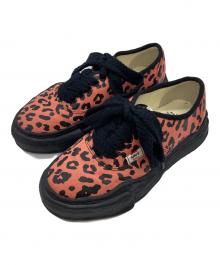 Maison MIHARA YASUHIRO（メゾン ミハラ ヤスヒロ）の古着「BAKER OG SOLE CANVAS LOW-TOP SNEAKER A10FW719 スニーカー」｜オレンジ×ブラック