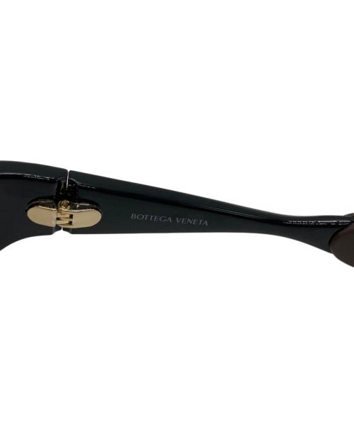 BOTTEGA VENETA（ボッテガベネタ）BOTTEGA VENETA (ボッテガベネタ) キャットアイ オーバルサングラス　BV1184S ブラック サイズ: 58□19125の古着・服飾アイテム