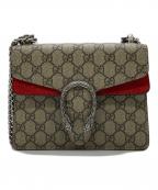 GUCCIグッチ）の古着「ディオニュソスショルダーバッグ 421970 520981」｜ベージュ