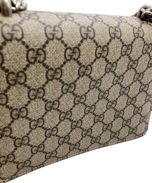 GUCCI（グッチ）GUCCI (グッチ) ディオニュソスショルダーバッグ 421970 520981 ベージュの古着・服飾アイテム