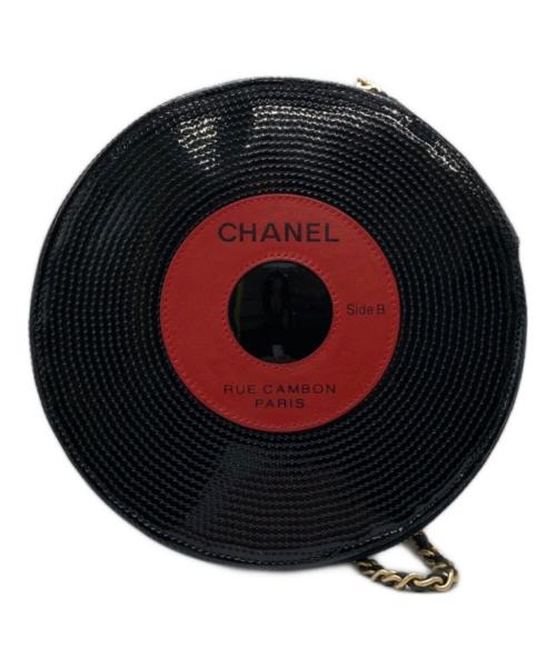 CHANEL（シャネル）CHANEL (シャネル) レコードバッグ ブラックの古着・服飾アイテム