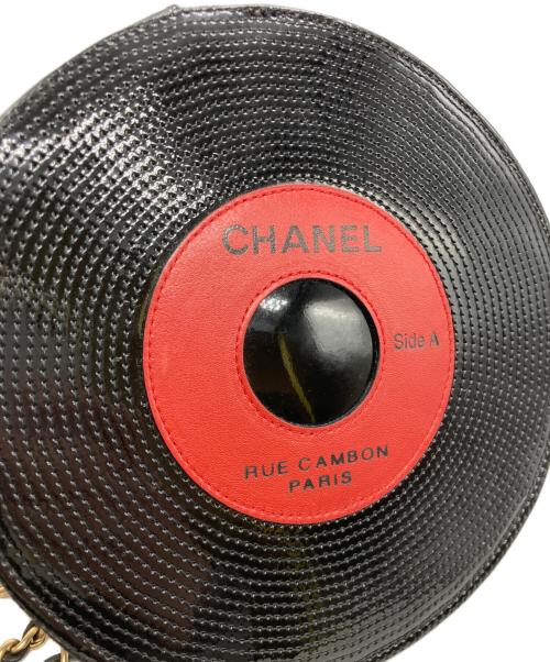 CHANEL（シャネル）CHANEL (シャネル) レコードバッグ ブラックの古着・服飾アイテム