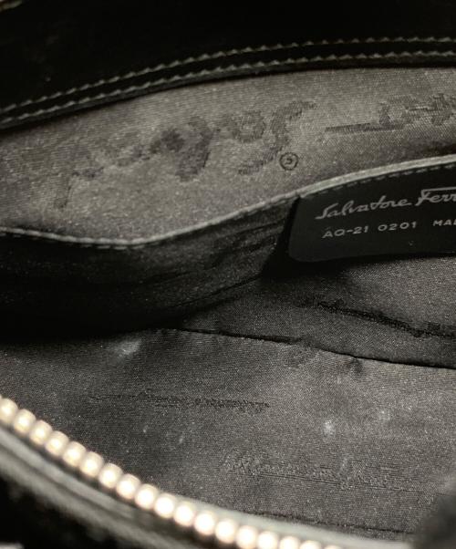 Salvatore Ferragamo（サルヴァトーレ フェラガモ）Salvatore Ferragamo (サルヴァトーレ フェラガモ) トートバッグ BK-21 2530 ブラックの古着・服飾アイテム