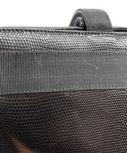 Salvatore Ferragamo（サルヴァトーレ フェラガモ）Salvatore Ferragamo (サルヴァトーレ フェラガモ) トートバッグ　AQ-21 0201 ブラックの古着・服飾アイテム