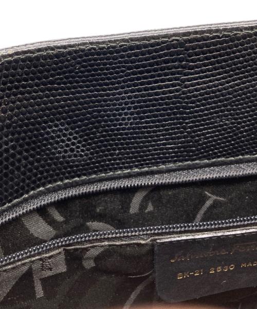 Salvatore Ferragamo（サルヴァトーレ フェラガモ）Salvatore Ferragamo (サルヴァトーレ フェラガモ) トートバッグ　AQ-21 0201 ブラックの古着・服飾アイテム