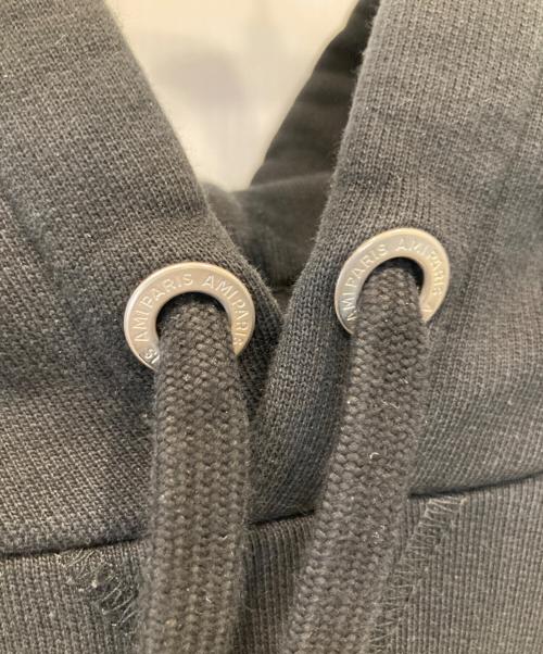 AMI PARIS（アミ パリス）AMI PARIS (アミ パリス) Ami de Coeur（アミ・ド・クール） パーカー　USW240.JE0091 ブラック サイズ:Lの古着・服飾アイテム