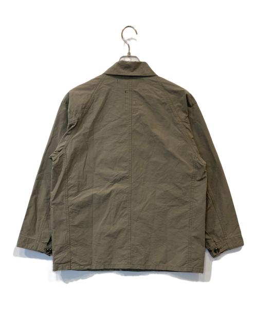 NEIGHBORHOOD（ネイバーフッド）NEIGHBORHOOD (ネイバーフッド) リップストップ カバーオール ミリタリー ジャケット　221UTNH-JKM03 カーキ サイズ:Sの古着・服飾アイテム