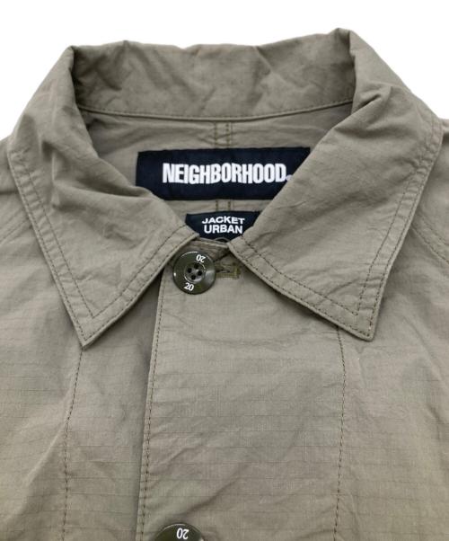 NEIGHBORHOOD（ネイバーフッド）NEIGHBORHOOD (ネイバーフッド) リップストップ カバーオール ミリタリー ジャケット　221UTNH-JKM03 カーキ サイズ:Sの古着・服飾アイテム