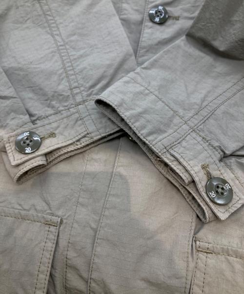 NEIGHBORHOOD（ネイバーフッド）NEIGHBORHOOD (ネイバーフッド) リップストップ カバーオール ミリタリー ジャケット　221UTNH-JKM03 カーキ サイズ:Sの古着・服飾アイテム