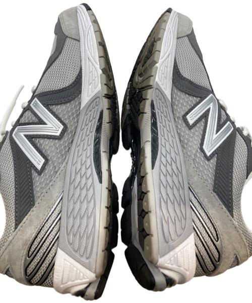 NEW BALANCE（ニューバランス）NEW BALANCE (ニューバランス) COMME des GARCONS HOMME (コムデギャルソン オム) ローカットスニーカー ML860JM2 グレー サイズ:27cmの古着・服飾アイテム