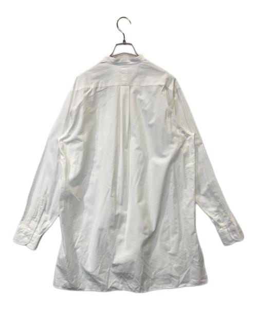 COMOLI（コモリ）COMOLI (コモリ) バンドカラーシャツ R01-02002 ホワイト サイズ:1の古着・服飾アイテム