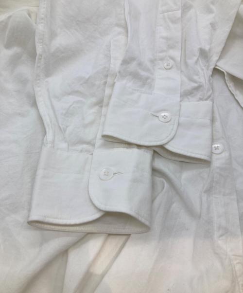 COMOLI（コモリ）COMOLI (コモリ) バンドカラーシャツ R01-02002 ホワイト サイズ:1の古着・服飾アイテム