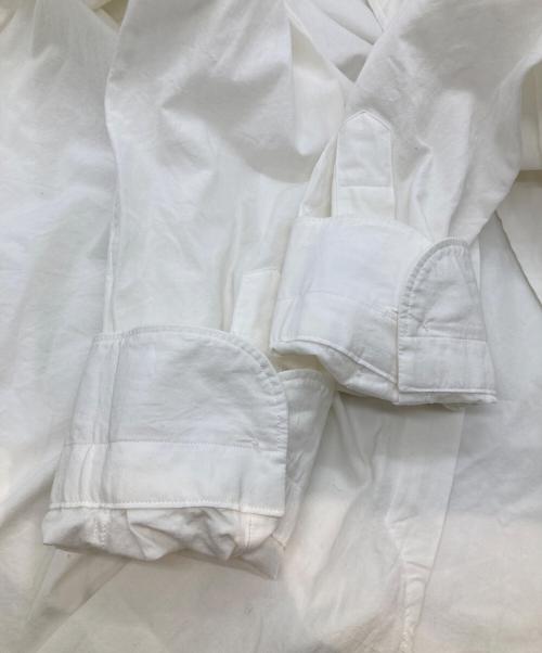 COMOLI（コモリ）COMOLI (コモリ) バンドカラーシャツ R01-02002 ホワイト サイズ:1の古着・服飾アイテム