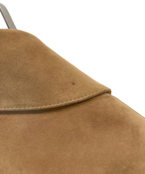 theory（セオリー）theory (セオリー) スウェードコート　01-8160803 ブラウン サイズ:Sの古着・服飾アイテム