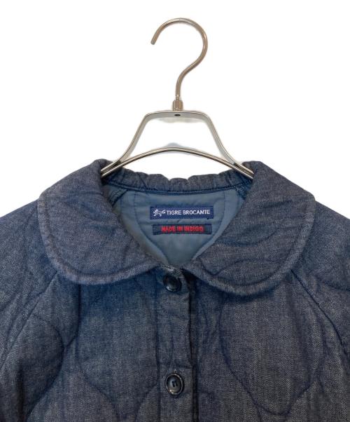 TIGRE BROCANTE（ティグルブロカンテ）TIGRE BROCANTE (ティグルブロカンテ) デニムキルトジャケット インディゴ サイズ:FREEの古着・服飾アイテム