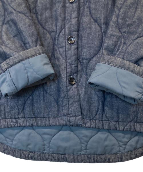 TIGRE BROCANTE（ティグルブロカンテ）TIGRE BROCANTE (ティグルブロカンテ) デニムキルトジャケット インディゴ サイズ:FREEの古着・服飾アイテム