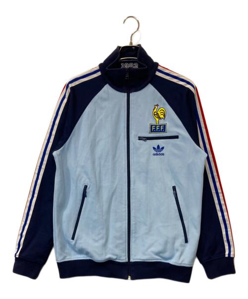 adidas（アディダス）adidas (アディダス) トラックジャケット ブルー サイズ: XOの古着・服飾アイテム