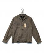 G&F Co.ジーアンドエフコー）の古着「PATTERN SHIRTS」｜ブラウン