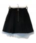 Snidel (スナイデル) ウエストリブプリーツミニスカート　SWFS254269 ブラック サイズ:1：5000円