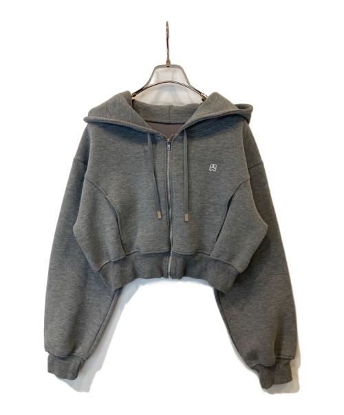 Snidel（スナイデル）Snidel (スナイデル) スウェットミニセットアップ SWCO251135 グレー サイズ:FREEの古着・服飾アイテム