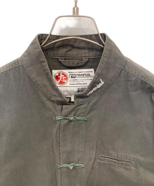 reversal（リバーサル）reversal (リバーサル) カンフージャケット グレー サイズ:Lの古着・服飾アイテム