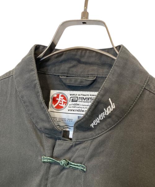reversal（リバーサル）reversal (リバーサル) カンフージャケット グレー サイズ:Lの古着・服飾アイテム