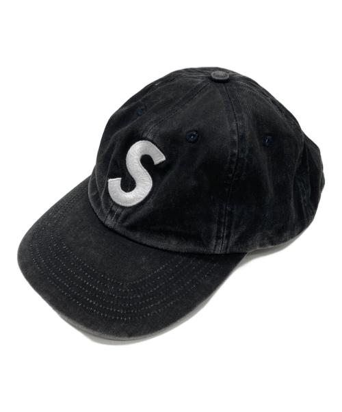 SUPREME（シュプリーム）Supreme (シュプリーム) Supreme Pigment Canvas S Logo 6-Panel（シュプリーム ピグメント キャンバス S ロゴ 6パネル） ブラック サイズ:不明の古着・服飾アイテム