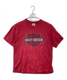 HARLEY-DAVIDSON（ハーレーダビッドソン）の古着「Tシャツ」｜レッド