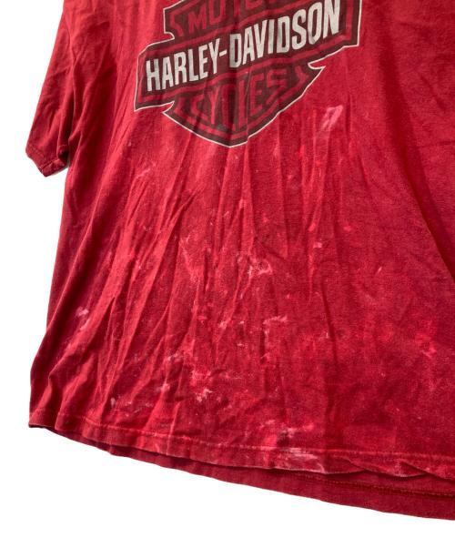 HARLEY-DAVIDSON（ハーレーダビッドソン）HARLEY-DAVIDSON (ハーレーダビッドソン) Tシャツ レッド サイズ:XLの古着・服飾アイテム
