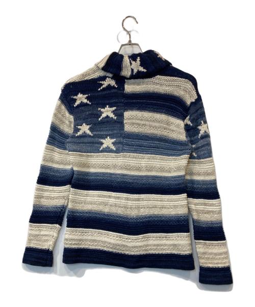 Denim & Supply Ralph Lauren（デニム＆サプライ ラルフローレン）DENIM & SUPPLY RALPH LAUREN (デニム＆サプライ ラルフローレン) ニットカーディガン ネイビー サイズ:Sの古着・服飾アイテム