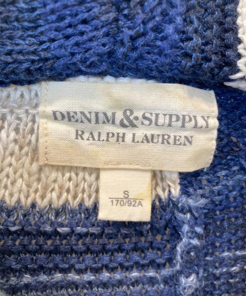 Denim & Supply Ralph Lauren（デニム＆サプライ ラルフローレン）DENIM & SUPPLY RALPH LAUREN (デニム＆サプライ ラルフローレン) ニットカーディガン ネイビー サイズ:Sの古着・服飾アイテム