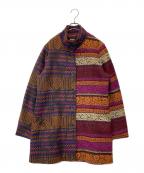 Desigualデシグアル）の古着「チェスターコート」｜マルチカラー