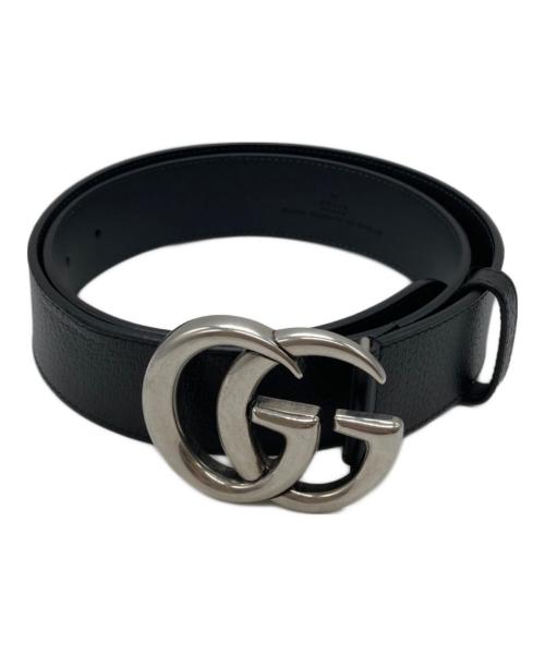 GUCCI（グッチ）GUCCI (グッチ) GG Marmont Belt GGマーモントベルト 406831 ブラック サイズ:90/36の古着・服飾アイテム
