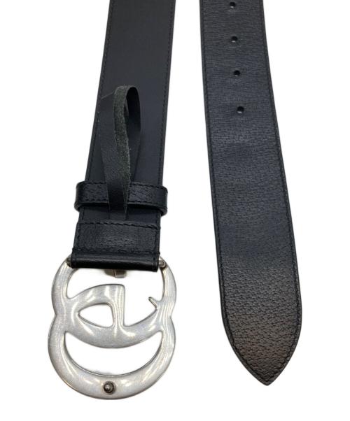 GUCCI（グッチ）GUCCI (グッチ) GG Marmont Belt GGマーモントベルト 406831 ブラック サイズ:90/36の古着・服飾アイテム