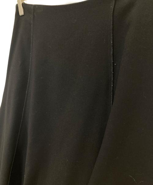 CLANE（クラネ）CLANE (クラネ) TRAPEZOID LONG SKIRT　17109-6121 ブラック サイズ:2の古着・服飾アイテム