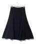 CLANE（クラネ）の古着「TRAPEZOID LONG SKIRT　17109-6121」｜ブラック