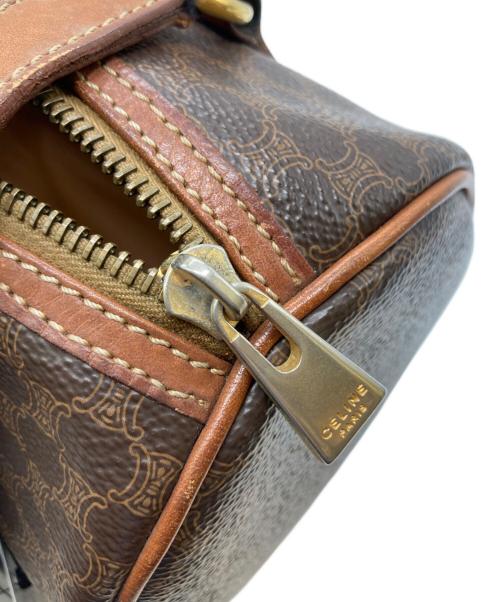 CELINE（セリーヌ）CELINE (セリーヌ) ミニボストンバッグ M94 ブラウンの古着・服飾アイテム