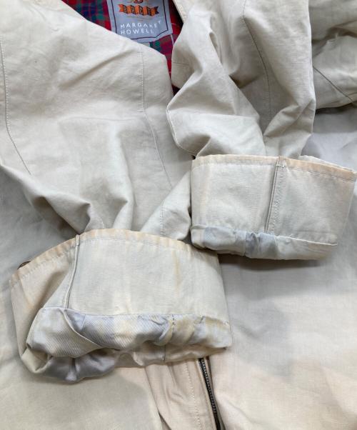 BARACUTA（バラクータ）BARACUTA (バラクータ) MARGARET HOWELL (マーガレットハウエル) スイングトップ 578-125501 ベージュ サイズ:2の古着・服飾アイテム