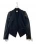HELMUT LANG（ヘルムートラング）の古着「ショート丈ジャケット　E06HW103」｜ブラック