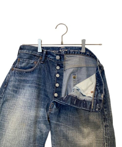 45R（フォーティファイブ・アール）45R (フォーティファイブ・アール) デニムパンツ 805 6059 インディゴ サイズ:29の古着・服飾アイテム