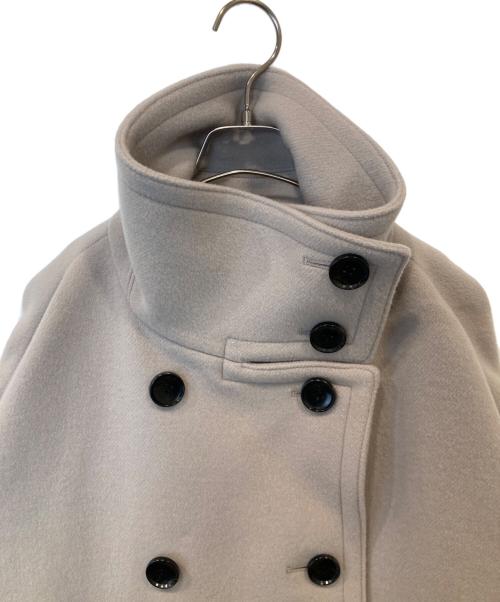Noble（ノーブル）Noble (ノーブル) スタンドカラーオーバーコート 23020240900040 アイボリー サイズ:FREEの古着・服飾アイテム
