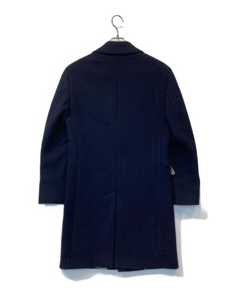 BANANA REPUBLIC（バナナリパブリック）BANANA REPUBLIC (バナナリパブリック) WOOL TOPCOAT ウールトップコート 572205  ネイビー サイズ:不明の古着・服飾アイテム
