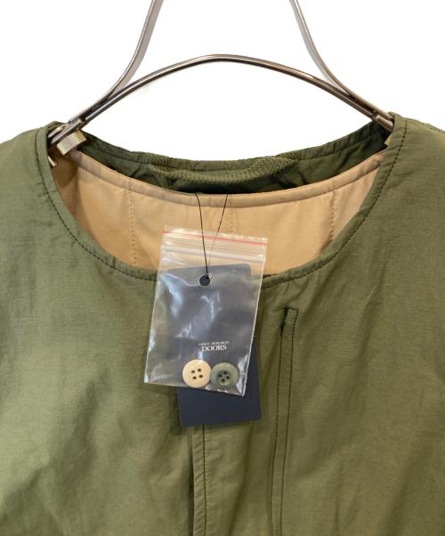 URBAN RESEARCH DOORS（アーバンリサーチドアーズ）URBAN RESEARCH DOORS (アーバンリサーチドアーズ) 3WAYノーカラーモッズコート　DR26-27T110 グリーン サイズ:Mの古着・服飾アイテム