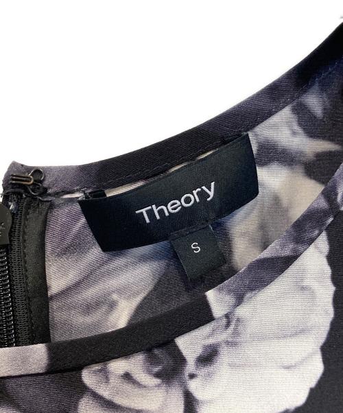 theory（セオリー）theory (セオリー) PHOTU FLORAL CDC BRINGAM PULL ON TROUSER セットアップ01-8308214 ブラック サイズ:Sの古着・服飾アイテム