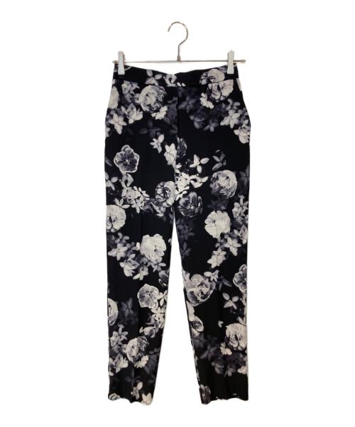 theory（セオリー）theory (セオリー) PHOTU FLORAL CDC BRINGAM PULL ON TROUSER セットアップ01-8308214 ブラック サイズ:Sの古着・服飾アイテム