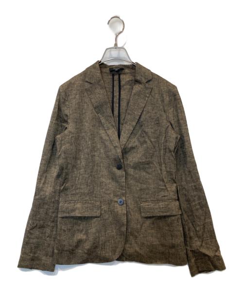 theory（セオリー）theory (セオリー) リネンセットアップ　01-9104018 ブラウン サイズ:上（00）下（XXO）の古着・服飾アイテム