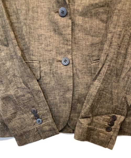 theory（セオリー）theory (セオリー) リネンセットアップ　01-9104018 ブラウン サイズ:上（00）下（XXO）の古着・服飾アイテム
